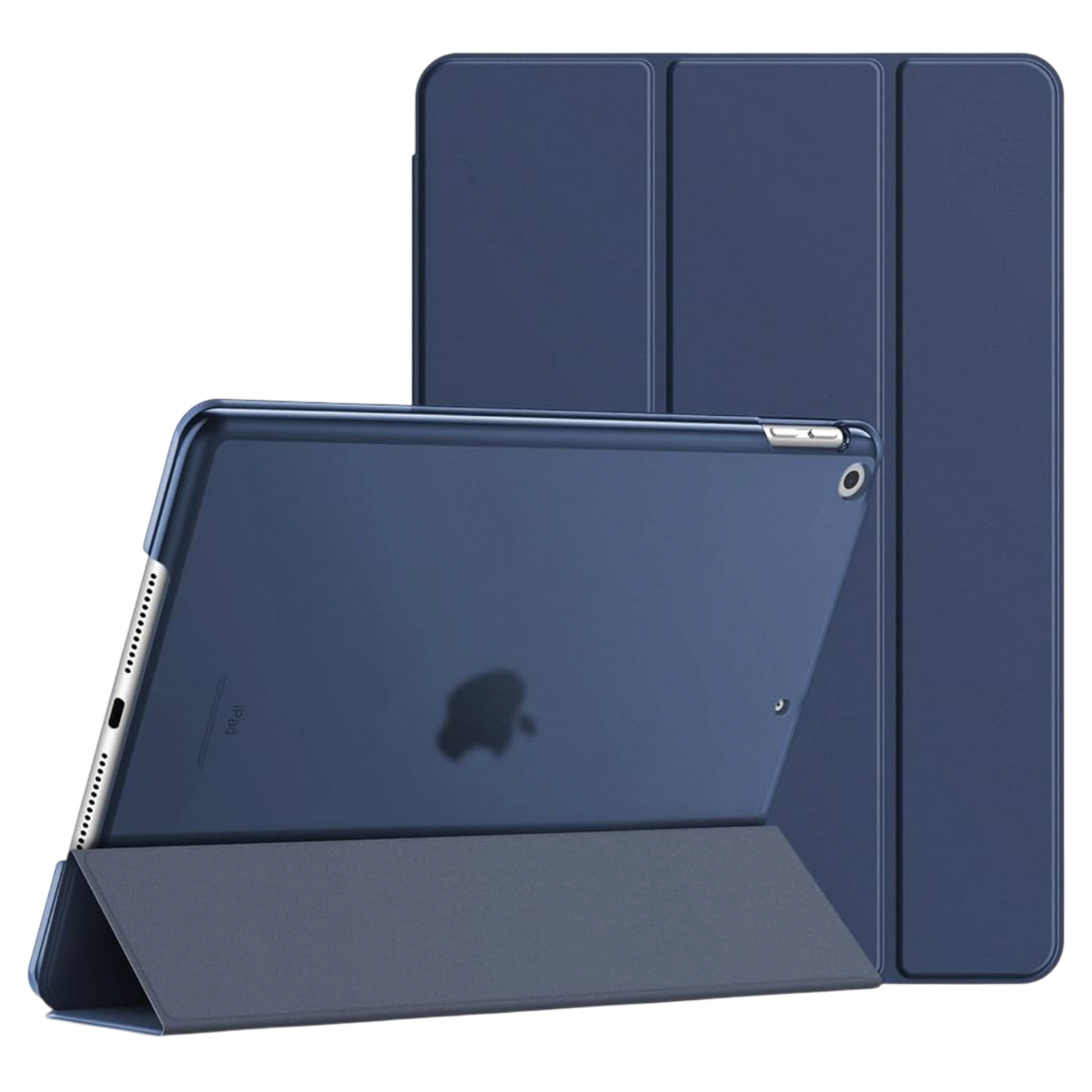 Temno moder ovitek JETech za iPad 10,2" z držalom za svinčnik, za 7., 8. in 9. generacijo