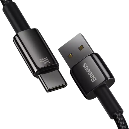 Kabel "Baseus Tungsten" USB - USB-C 1,0 m 100W