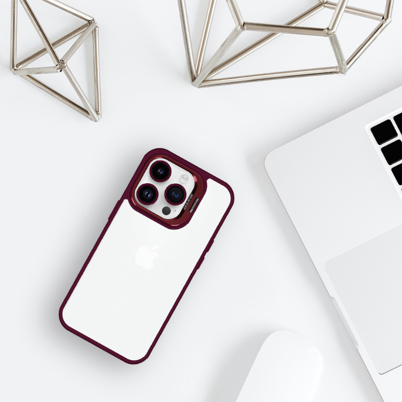 Ovitek "Kickstand" + dodatna zaščita za kamero za iPhone 12 Pro Max – Tel Protect