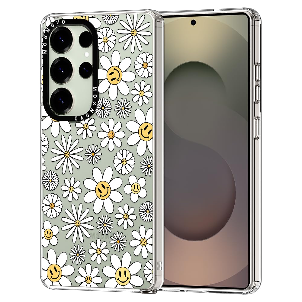MOSNOVO-ovitek-za-Samsung-Galaxy-S25-Ultra-Happy-Daisies:MOSNOVO ovitek za Samsung Galaxy S25 Ultra - Happy Daisies