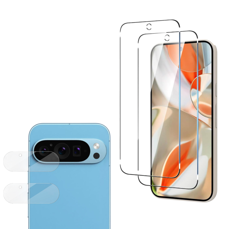 Zaščita za ekran + zaščita za kamero za Google Pixel 9 Pro (2+2) – Infostyle