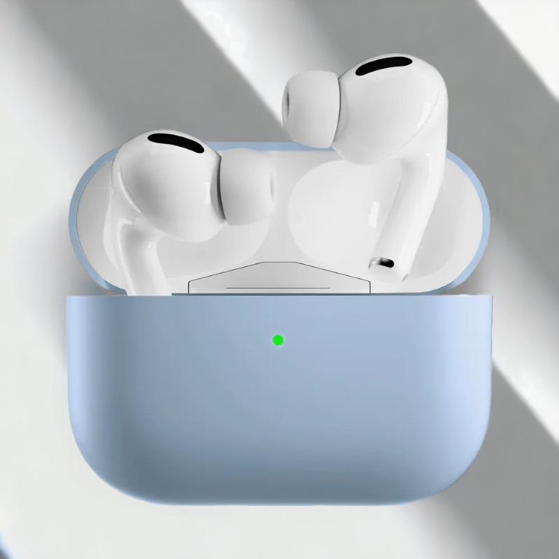 Silikonski ovitek za slušalke AirPods Pro 2 – Beline – Svetlo roza