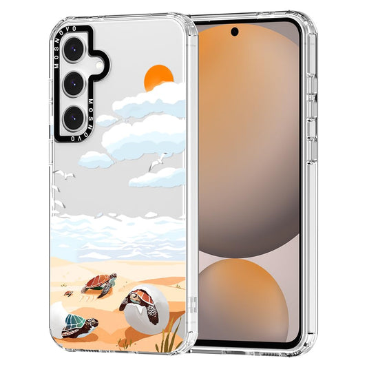 Ovitek MOSNOVO Samsung Galaxy S24 FE Baby Sea Turtle