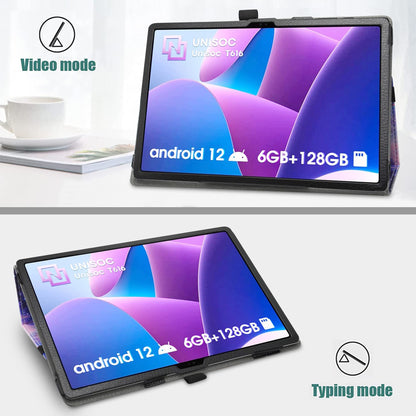 Ovitek za CHUWI HiPad XPro 10.51″ – tanek flip etui s stojalom, Vesolje