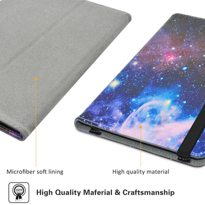 Ovitek za CHUWI HiPad XPro 10.51″ – tanek flip etui s stojalom, Vesolje