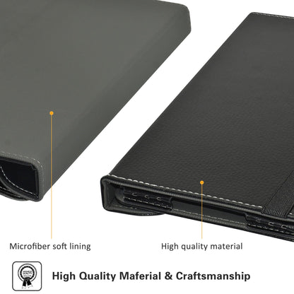 MAMA MOUTH maska za UMIDIGI G1 Tab Mini 8″ – 360° rotirajuća torbica sa stalkom, crna