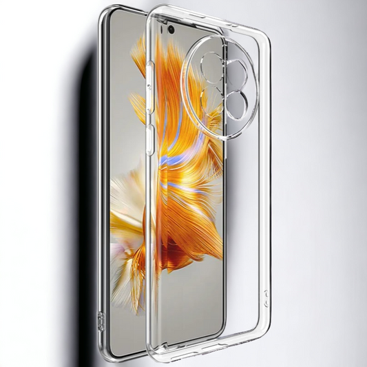 Silikonski ovitek "Clear Bulk" za Huawei Mate 50 Pro – Techsuit – Prozorna / TPU silikon