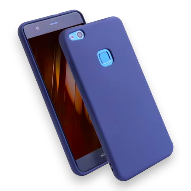 Silikonski ovitek "Matt" za Huawei P10 Lite – Vigo – Temno modra / TPU silikon