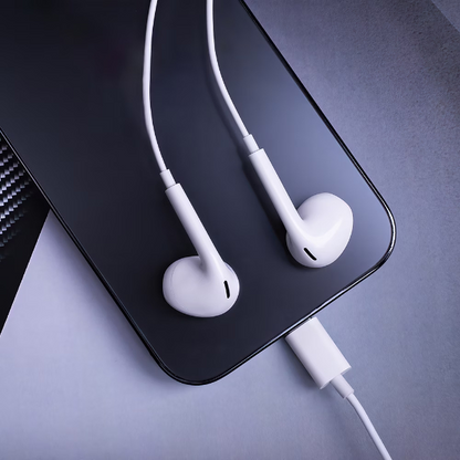 Maxlife MXEP‑04 USB‑C slušalke za poslušanje glasbe in klice - white2