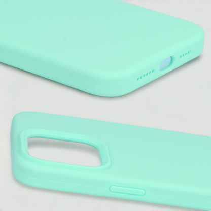 Silikonski ovitek "Soft Lite" za iPhone 15 Pro Max – Infostyle – Pastelno vijolična / Silikon