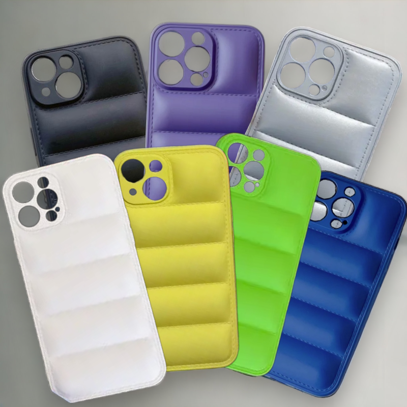 Silikonski ovitek "Waves" za iPhone 12 Pro Max – Infostyle – Bela / TPU silikon