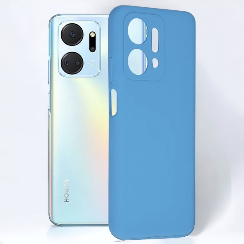 Silikonski ovitek "Soft Edge" za Honor X7a – Techsuit – Temno zelena / TPU silikon