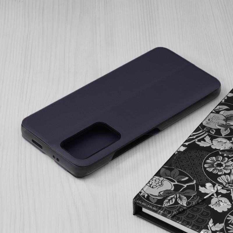 Pametna preklopna torbica za Xiaomi Redmi Note 11 4G – Infostyle – Oranžna / Ekološko usnje + PC