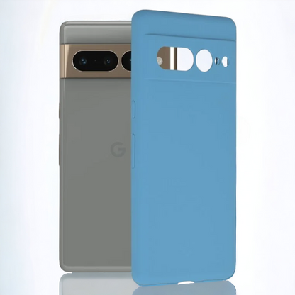 Silikonski ovitek "Soft Edge" za Google Pixel 7 Pro – Techsuit – Črna / TPU silikon