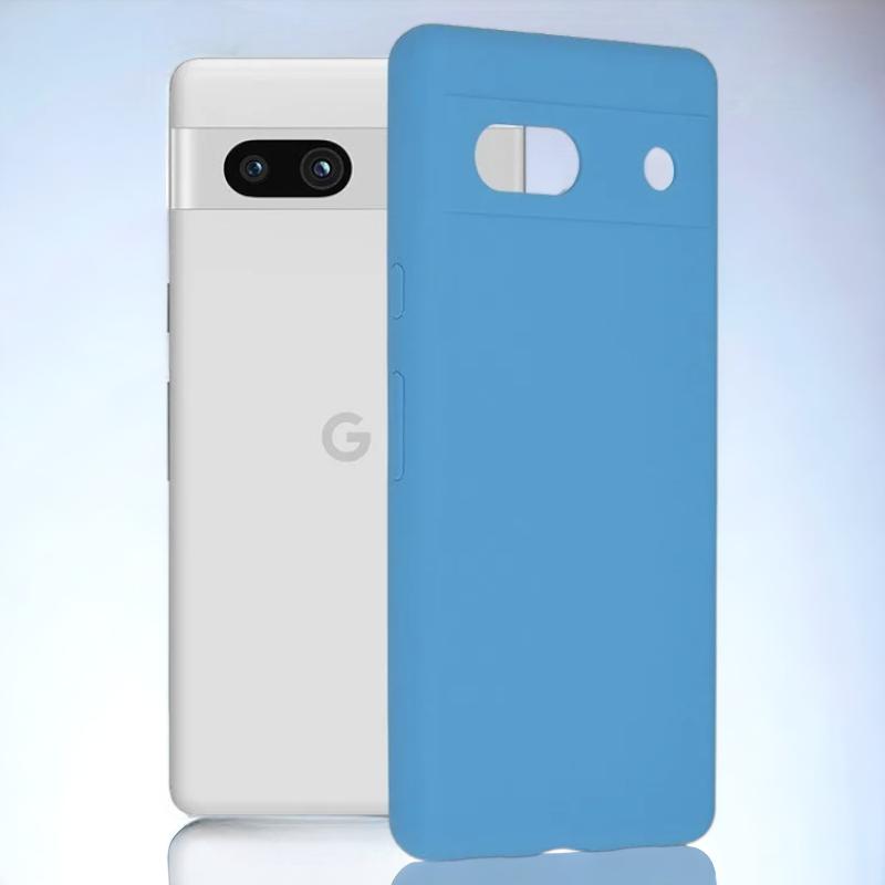 Silikonski ovitek "Soft Edge" za Google Pixel 7a – Techsuit – Vijolična / TPU silikon