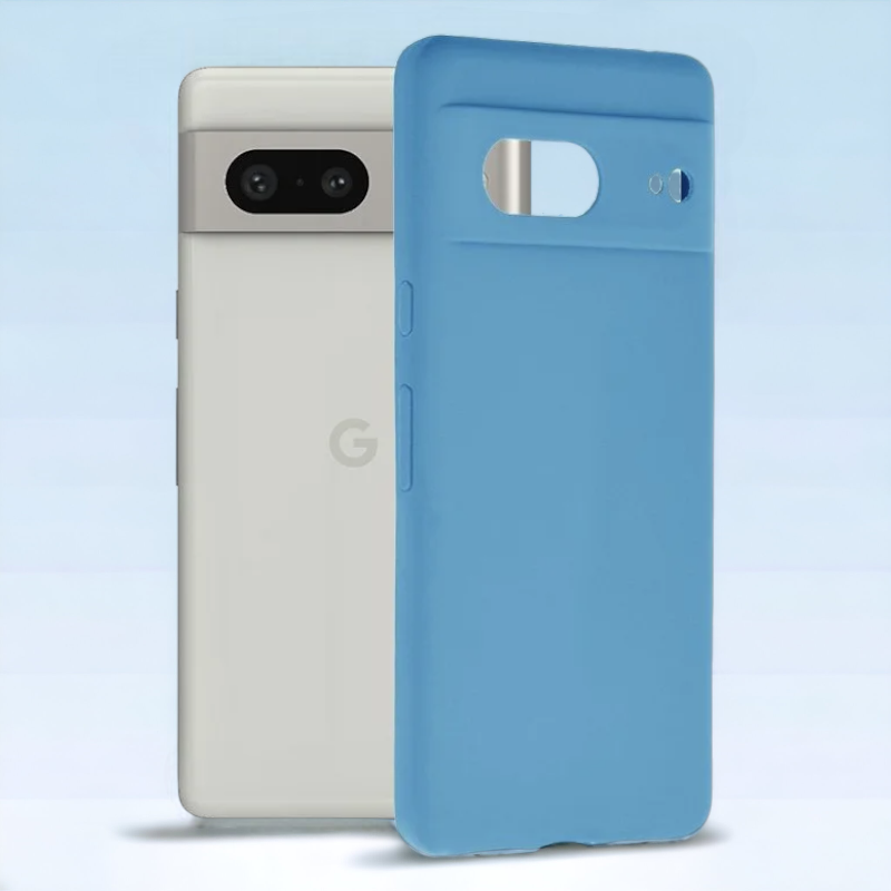 Silikonski ovitek "Soft Edge" za Google Pixel 7 – Techsuit – Temno zelena / TPU silikon