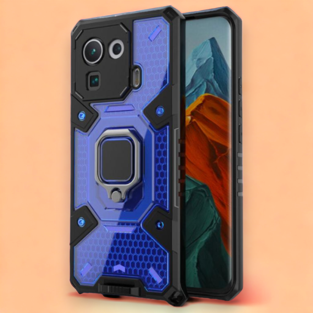 Silikonski ovitek "Honeycomb armor ring" za Xiaomi Mi 11 – Infostyle