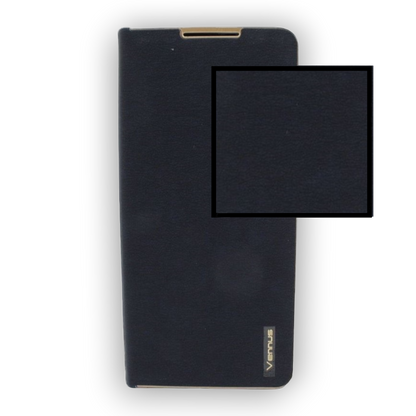 Preklopna torbica "Vennus - chic" za Xiaomi Mi 12 – Rdeča / Ekološko usnje + TPU silikon
