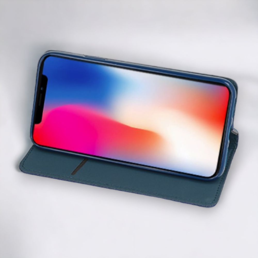 Preklopna torbica "magnet" za Xiaomi Redmi Note 11 Pro 4G / 5G – Infostyle – Črna / Ekološko usnje + TPU silikon