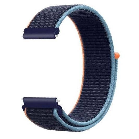Najlonski nadomestni pas 20 mm – univerzalen za pametne ure | temno modra