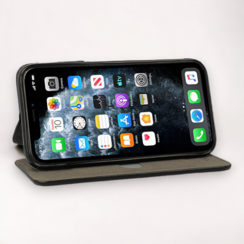 Preklopna torbica "Magnum" za Xiaomi Mi 12 Pro - Črna – Vennus
