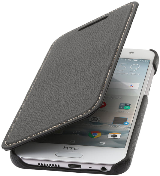 StilGut usnjena preklopna torbica “Book Type” za HTC One A9 – brez sponke, ročno izdelana