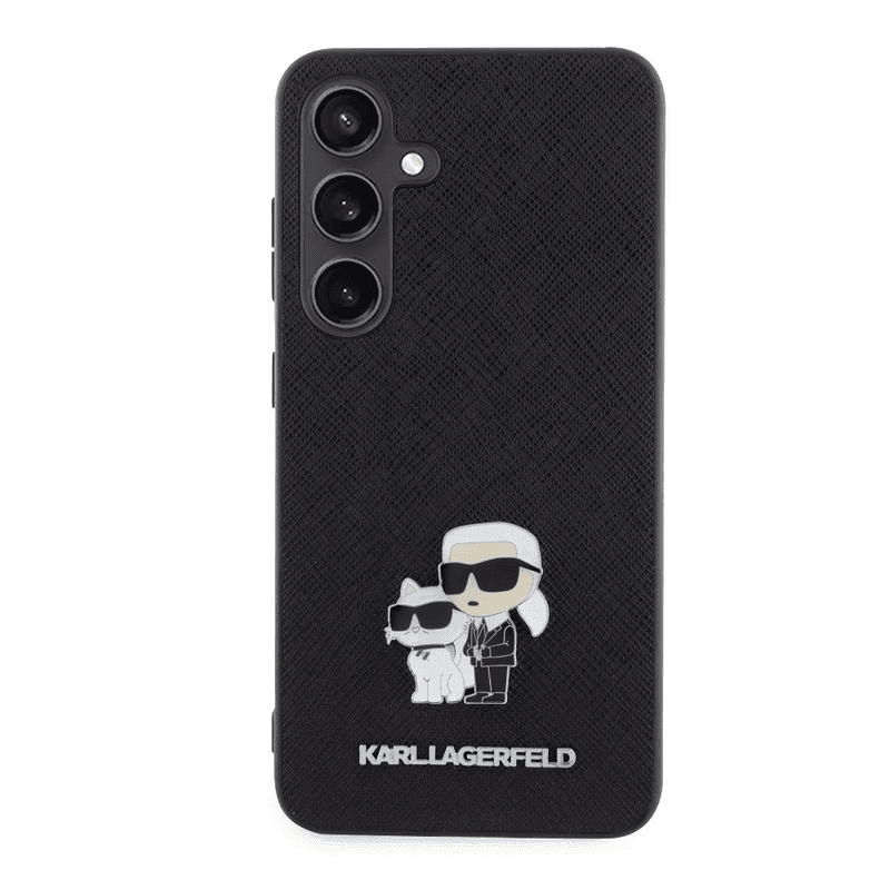 Ovitek Karl Lagerfeld Saffiano Karl&Choupette za Samsung A55 (KLHCSA55SAKCNPK)