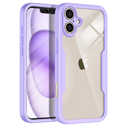360 zaščitni ovitek za Xiaomi Redmi 9C / 10A vijolična – full body etui