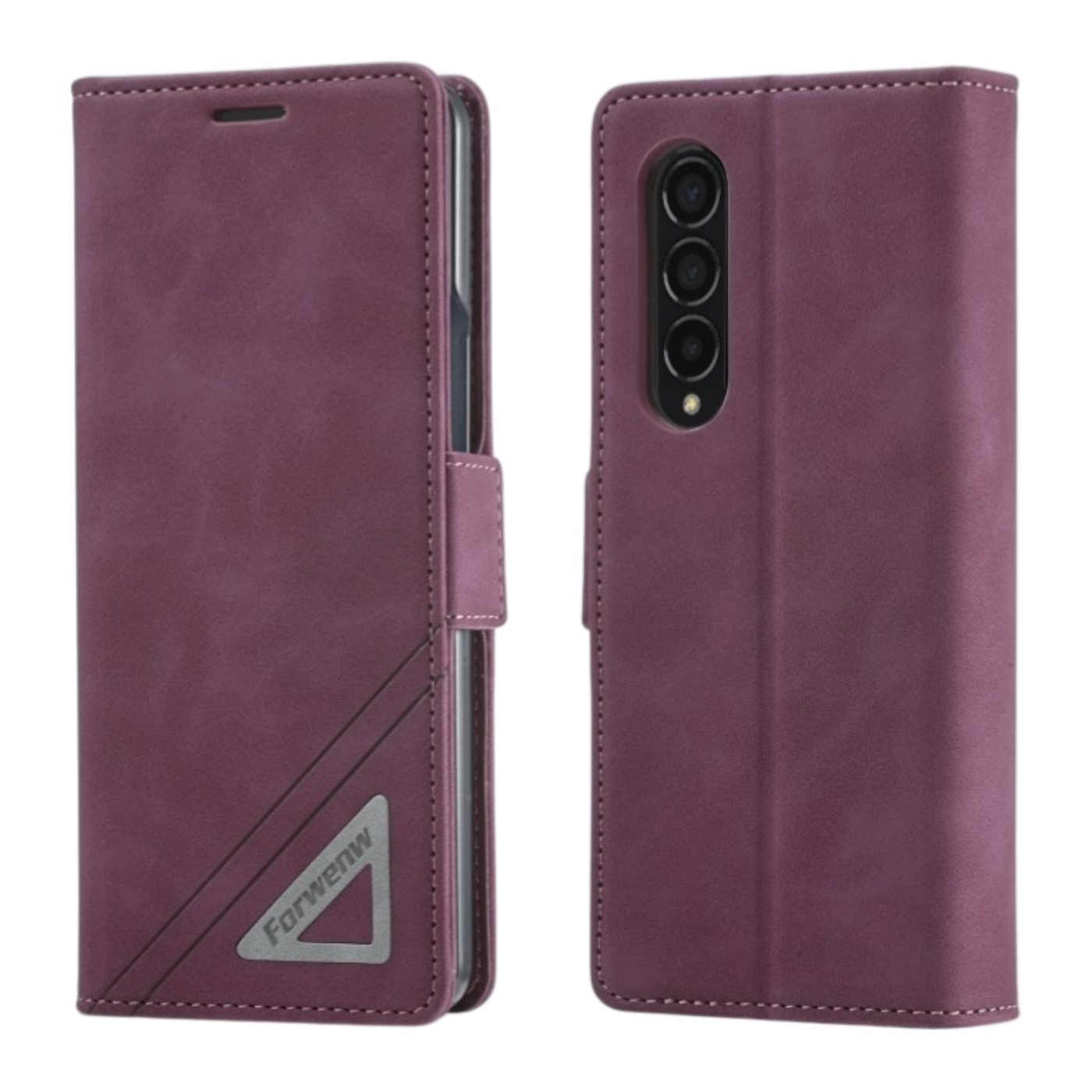 Ovitek Neivi za Samsung Galaxy Z Fold4 vinsko rdeča zaščitni etui