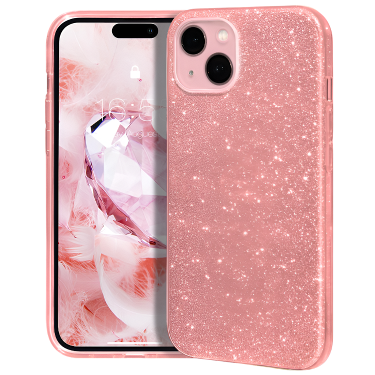 Ovitek za telefon "MATEPROX" iPhone 15 Plus – Roza