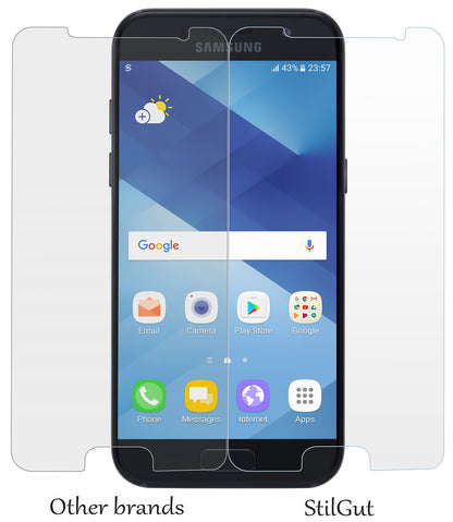 StilGut Tempered Glass Screen Protector for Samsung Galaxy A3 (2017) – 9H, 0.33mm, 2-pack