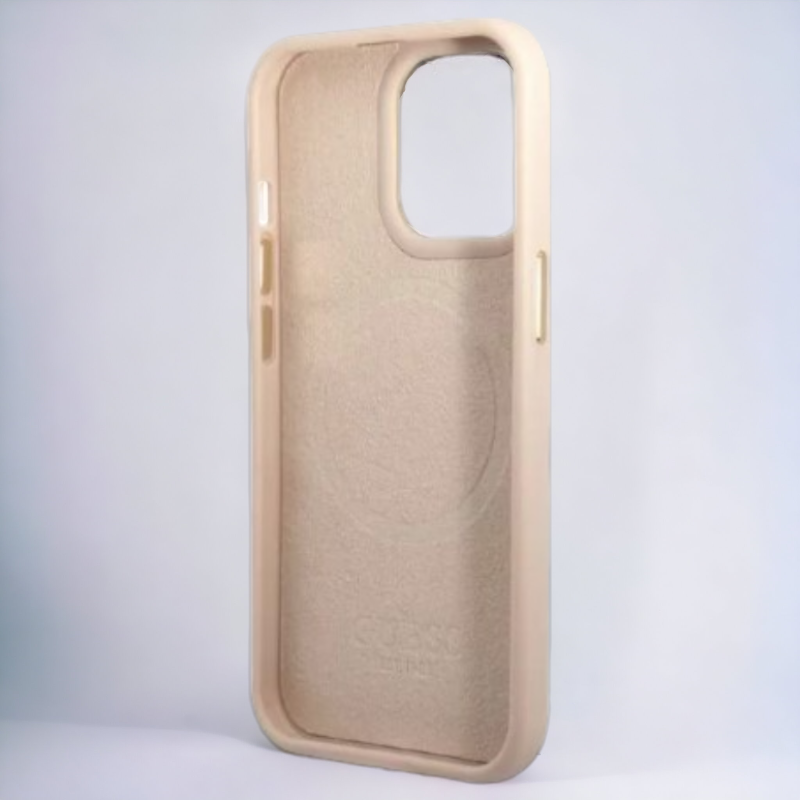 Ovitek Guess "pink" za iPhone 13/13 Pro s tehnologijo MagSafe (GUHMP13LU4GPRP)