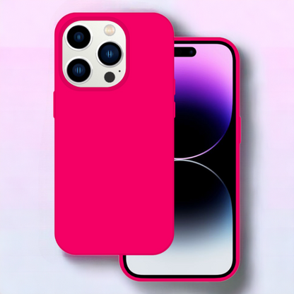 Silikonski ovitek "Premium" za iPhone 15 – Tel Protect – Rdeča / Silikon