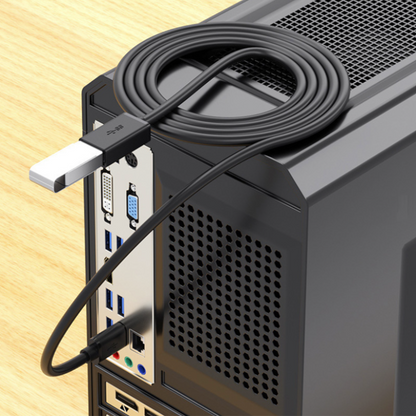 Podaljšek USB - USB 3.0 (2 različni velikosti) – Borofone – Črna / 100 cm