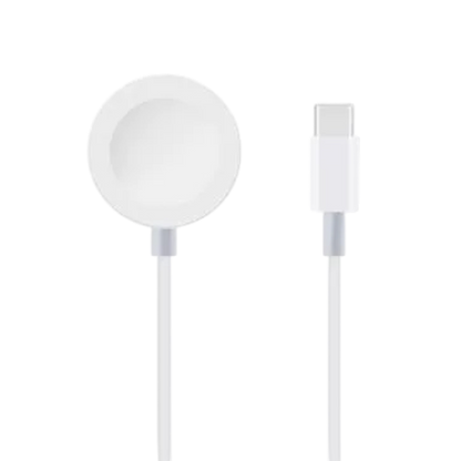 Polnilni kabel za uro "OBAL:ME" Apple Watch USB-C – Bela
