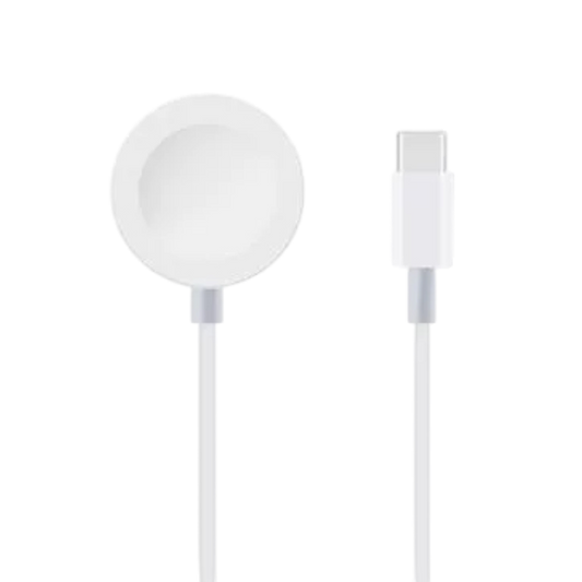 Polnilni kabel za uro "OBAL:ME" Apple Watch USB-C – Bela