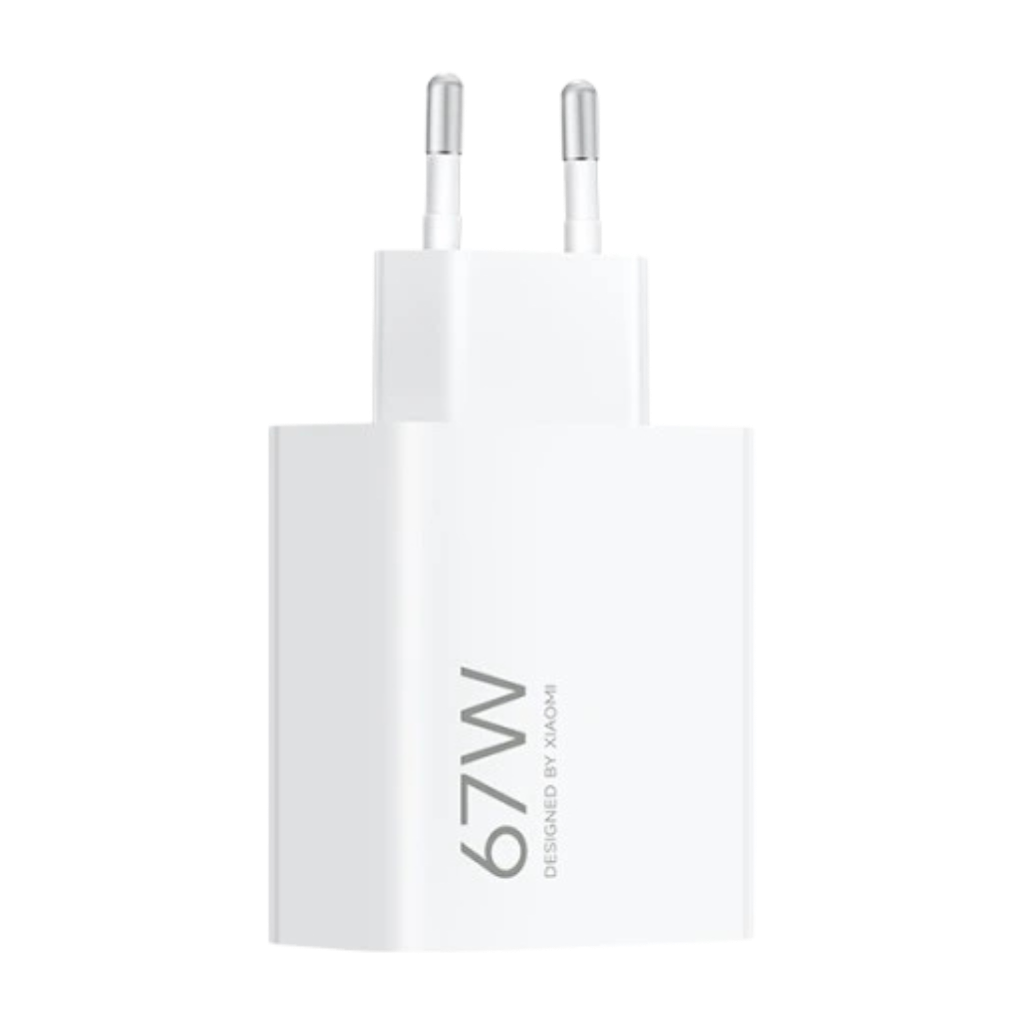 Stenski polnilnik "Xiaomi" 67W, Type-A – Bela
