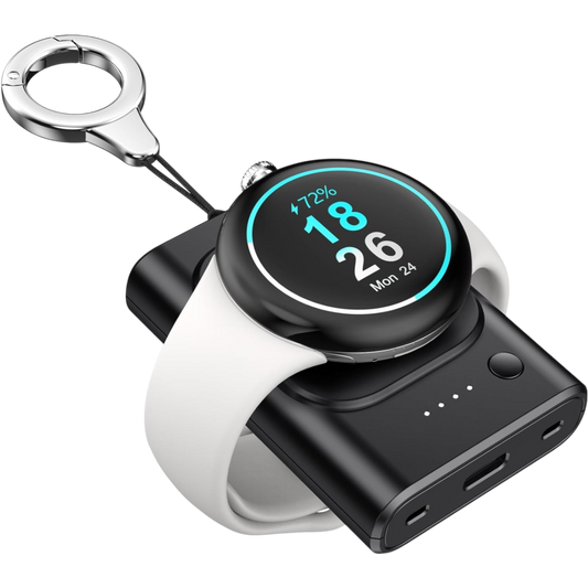 Prenosni polnilnik za Apple Watch 1800 mAh z obeskom za ključe
