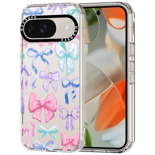 MOSNOVO-ovitek-za-Google-Pixel-9-9-Pro-Bows:MOSNOVO ovitek za Google Pixel 9 & 9 Pro - Bows