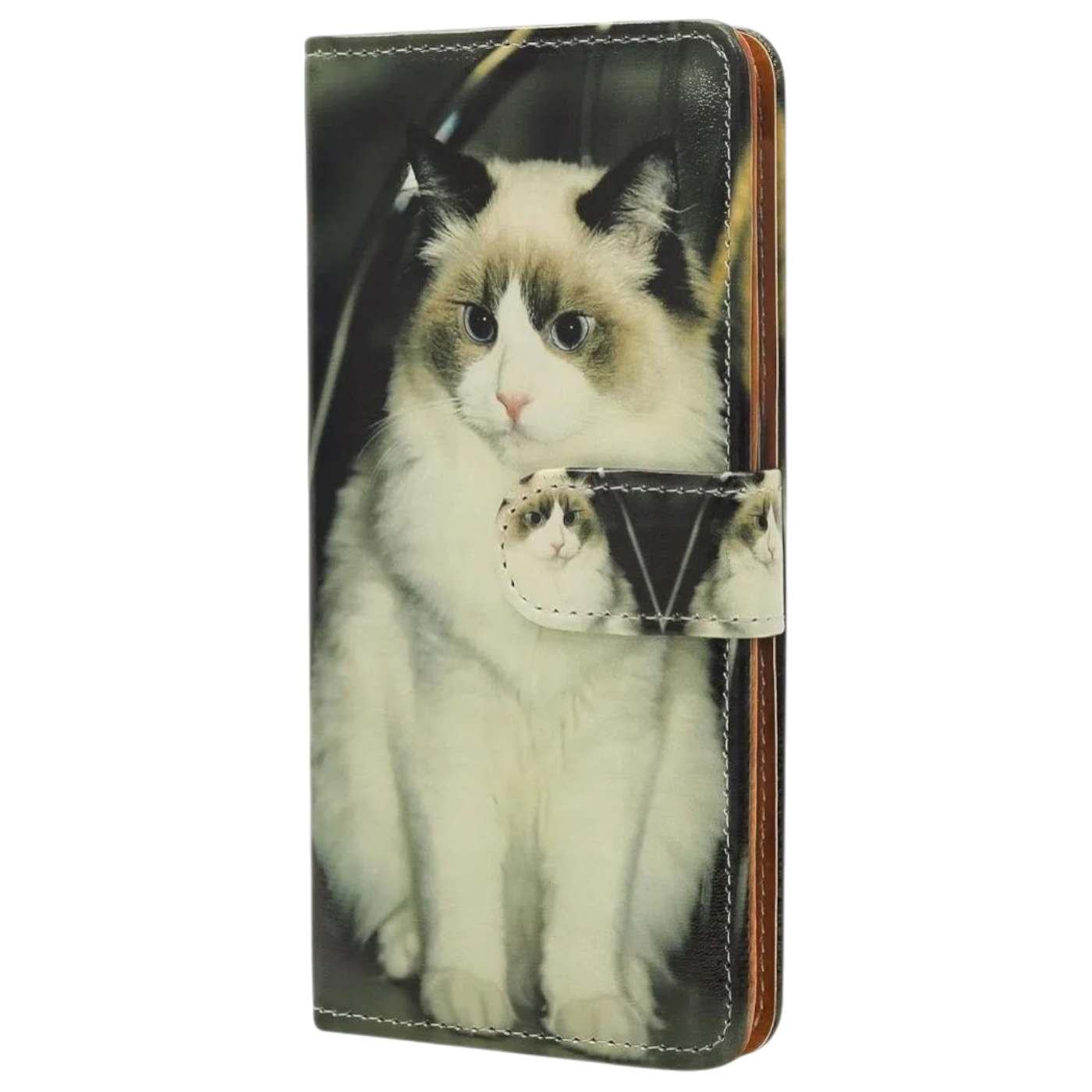 Preklopna torbica Koonero Cat za iPhone 11 Pro zaščitni etui z motivom mačke