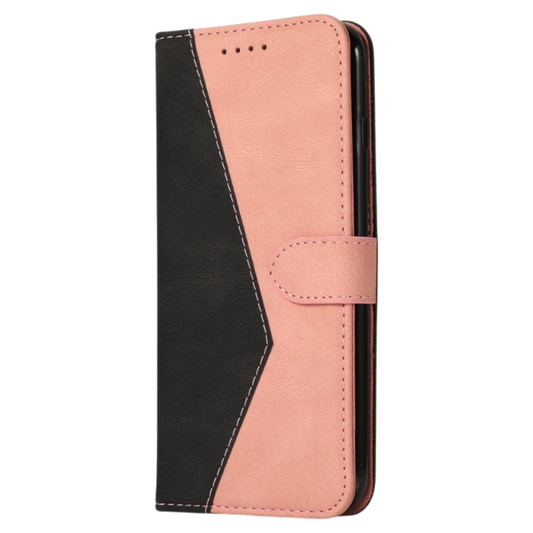 Yiscase Flip Case for Samsung Galaxy A14 - pink/black