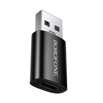 Borofone BV26B adapter USB na tip C črna