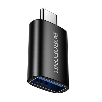 Borofone BV26C adapter tip C na USB črna
