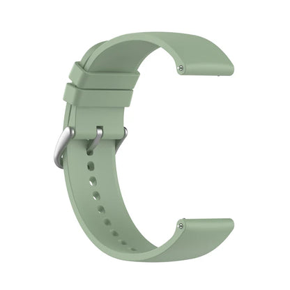 Keweni Sage Green Silicone Strap 22mm - Universal for Huawei, Amazfit, and other smartwatches