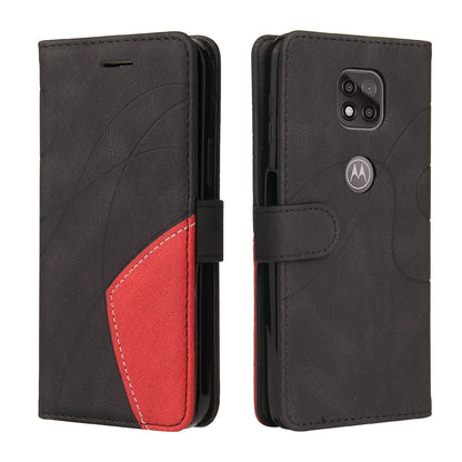 Preklopna torbica z režami za kartice Motorola Moto G9 Power črna