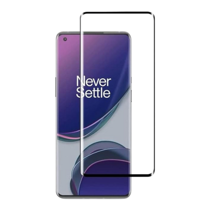 Zaščitno steklo za ekran s črno obrobo za OnePlus 9 Pro – Infostyle