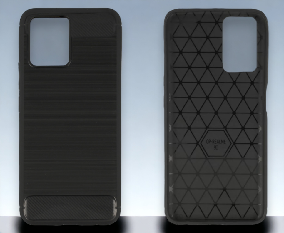 Ovitek "Carbon lite" za Realme 9i - Črna – Infostyle