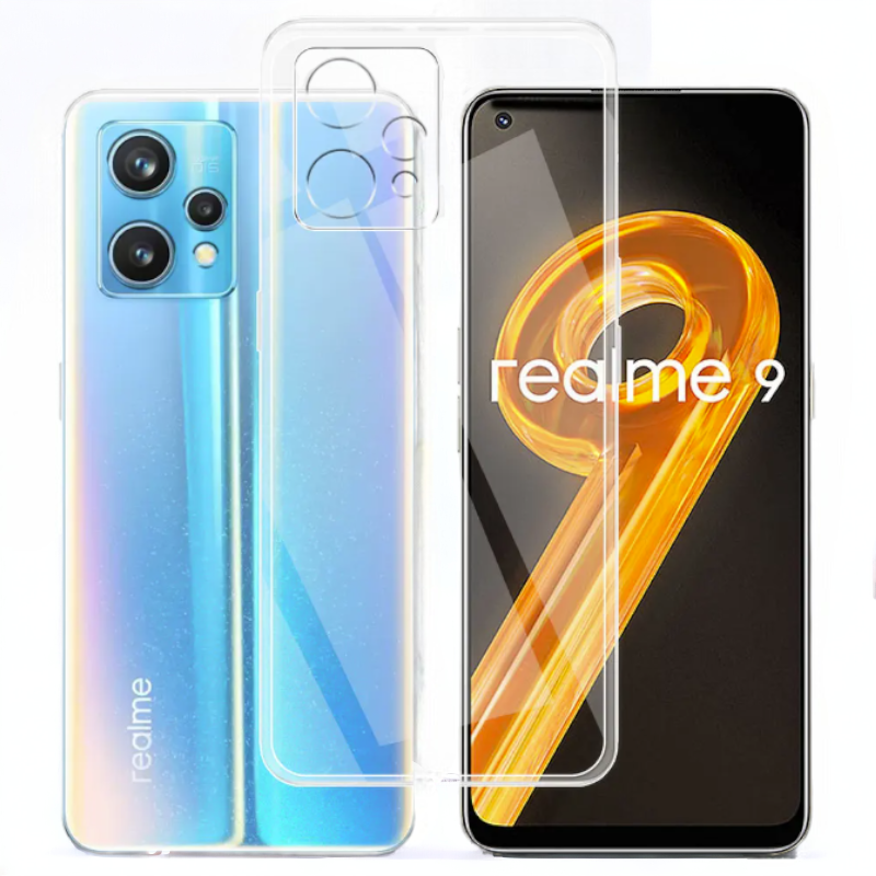 Silikonski ovitek za Realme 9 4G (2mm) - Prozorna – Infostyle – Prozorna / Silikon