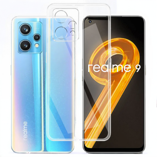 Silikonski ovitek za Realme 9 Pro Plus (2mm) - Prozorna – Infostyle – Prozorna / Silikon
