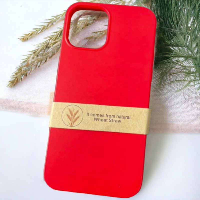 Ovitek iz naravnega materiala "Natural" za iPhone 14 Plus/15 Plus – Infostyle